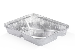 Ալյումինե կոնտեյներ 3տեղ C3, 225*170*42մմ, 900մլ