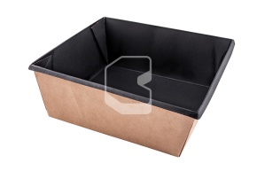 Աղցանի տարա OneClick, սև, 1250 մլ