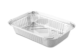 Aluminum container, 220*155*40 mm