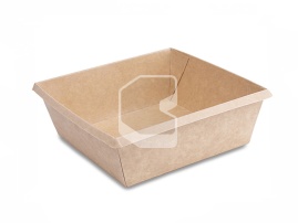 Salad bowl OneClick, kraft, 550 ml