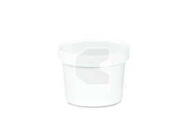 Soup bowl, 360 ml, without lid, white, "EcoSoup"