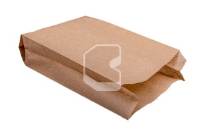 Տոպրակ V-աձև հատակով, կրաֆտ ,  BUN 140*60*250