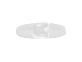 Lid, 116 mm, 760/960 ml, transparent, PP, for kraft soup bowls, "EcoSoup"