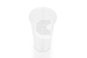 Стакан Bubble Cup двухсекционный 700 мл прозрачный (+крышки 1104503)