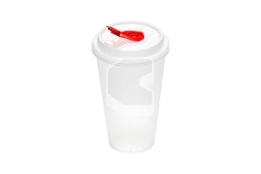 Բաժակ Bubble Cup 500մլ. թափանցիկ