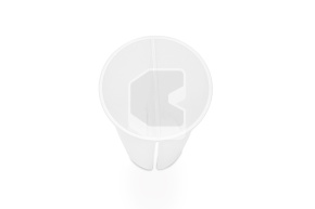 Стакан Bubble Cup двухсекционный 700 мл прозрачный (+крышки 1104503)