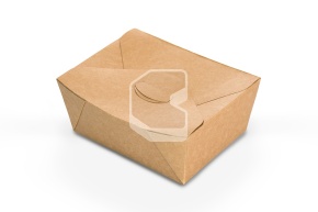 Ունիվերսալ տուփ լապշայի համար,  ECO FOLD BOX 900 մլ. (DOECO)