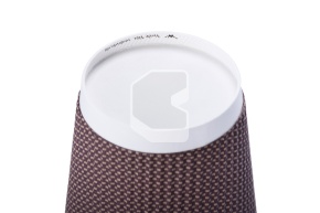Paper cup brown, double-walled 350ml