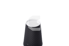 Cup, 350 ml (full capacity - 430 ml), double-layer, Waffle Black