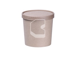 Ապուրի աման, 760 մլ, կրաֆտ, առանց կափարիչի, «EcoSoup»