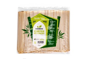 Բամբուկե խառնիչ քառակուսի ծայրով, 140*4,5*1,3մմ   ¶