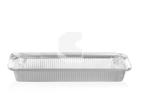 Aluminum container, 350*135*55 mm, 1400 ml