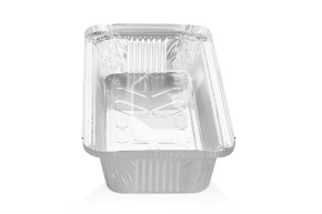 Aluminum container, 350*135*55 mm, 1400 ml