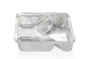 Ալյումինե կոնտեյներ 3տեղ C3, 225*170*42մմ, 900մլ